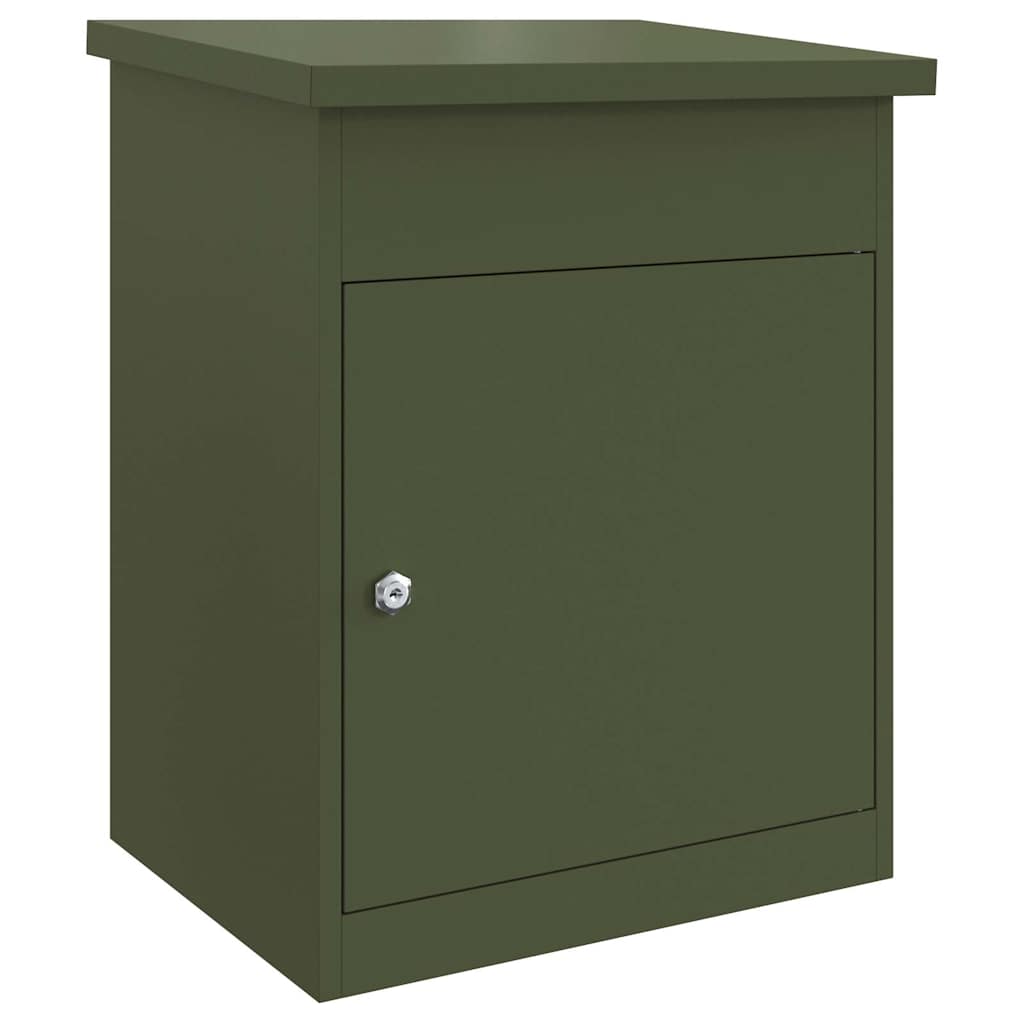 Cassetta per pacchi Oliver verde 47.5 x 38 x 59 cm Acciaio
