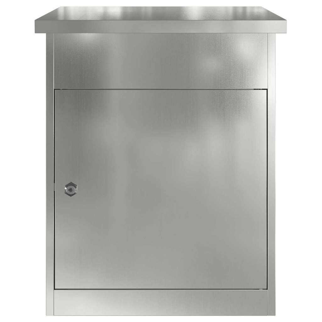 Cassetta per pacchi Nero 47.5 x 38 x 59 cm Acciaio zincato