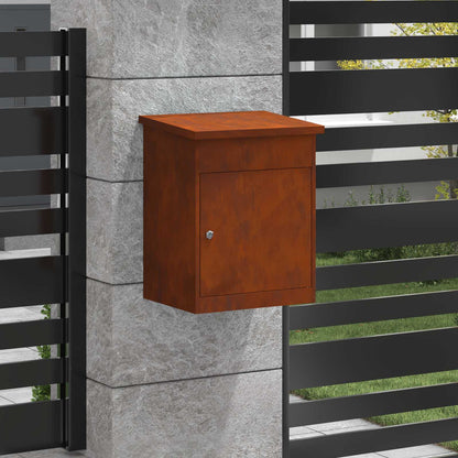 Cassetta per pacchi con archiviazione Ruggine 47.5 x 38 x 59 cm