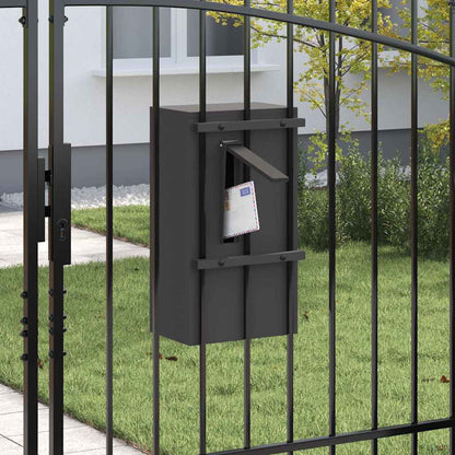 cassetta postalepastkastei Nero 30 x 20 x 55 cm Acciaio