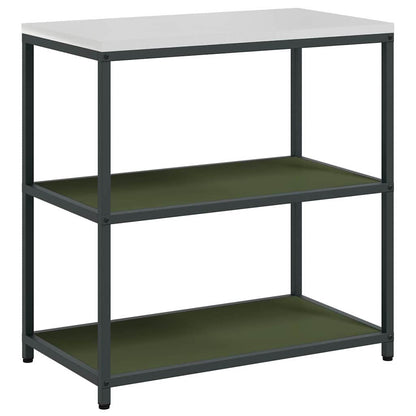 Stoccaggio in cucina Verde oliva 60 x 50 x 92 cm Acciaio
