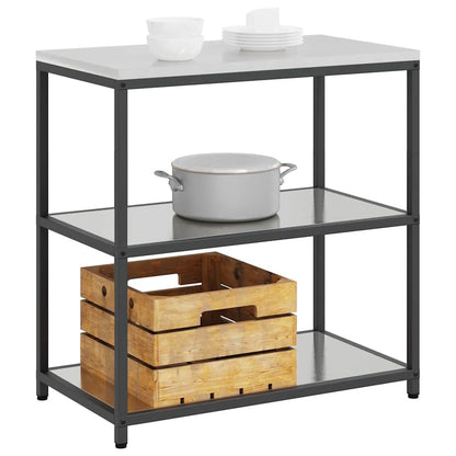 Stoccaggio in cucina Argento 60 x 50 x 92 cm Acciaio