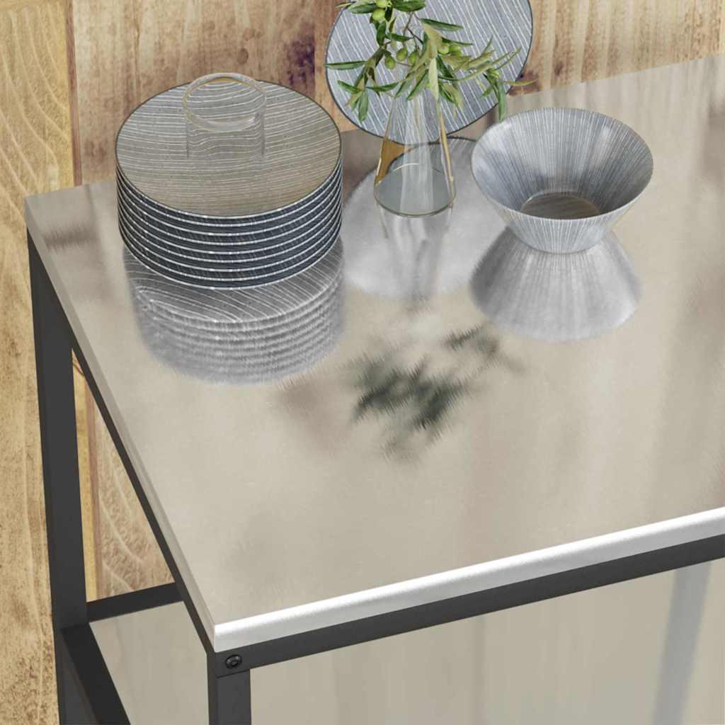 Stoccaggio in cucina Argento 60 x 50 x 92 cm Acciaio
