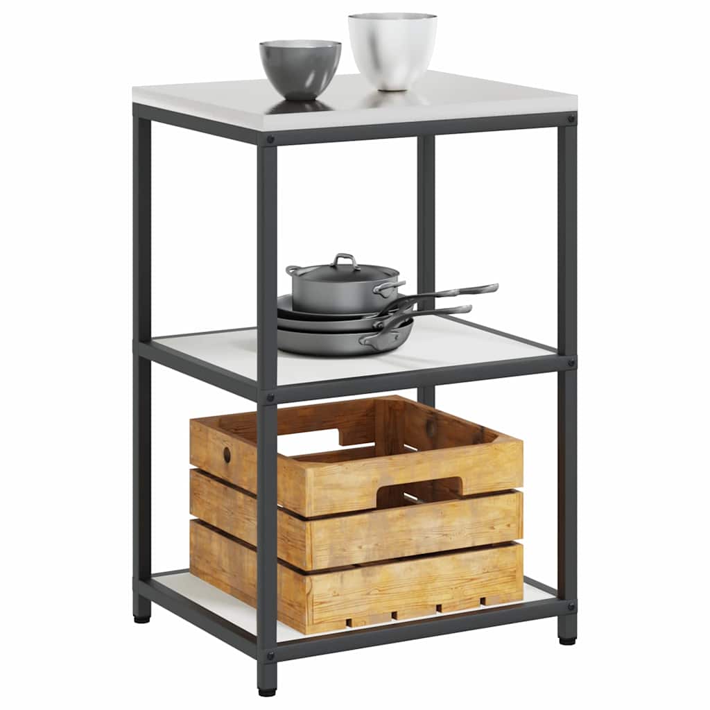 Stoccaggio in cucina Bianco 60 x 50 x 92 cm Acciaio