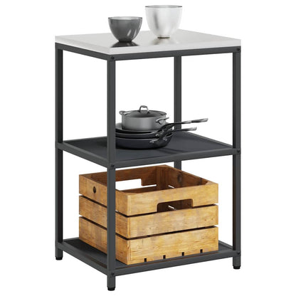 Stoccaggio in cucina Antracite 60 x 50 x 92 cm Acciaio