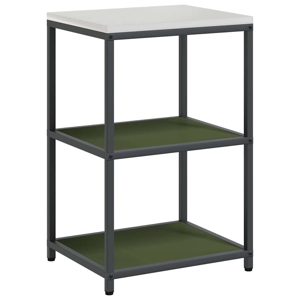 Stoccaggio in cucina Verde oliva 60 x 50 x 92 cm Acciaio