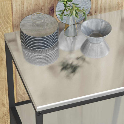 Stoccaggio in cucina Argento 60 x 50 x 92 cm Acciaio