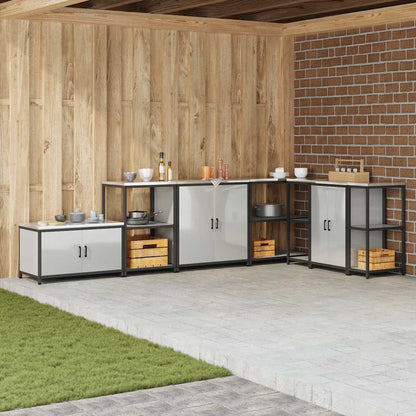 Stoccaggio in cucina Argento 60 x 50 x 92 cm Acciaio