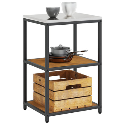 Stoccaggio in cucina Ruggine 60 x 50 x 92 cm Acciaio
