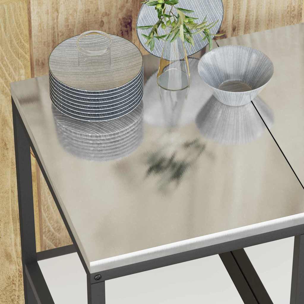 Stoccaggio in cucina Bianco 60 x 50 x 92 cm Acciaio