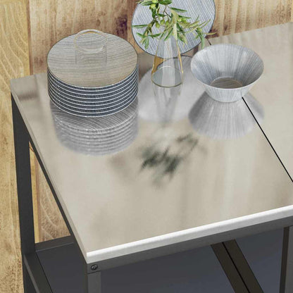 Stoccaggio in cucina Antracite 60 x 50 x 92 cm Acciaio