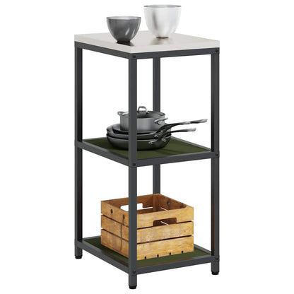 Stoccaggio in cucina Verde oliva 60 x 50 x 92 cm Acciaio