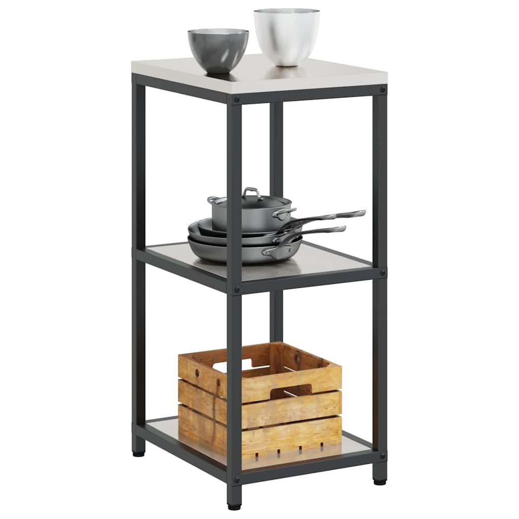 Stoccaggio in cucina Argento 60 x 50 x 92 cm Acciaio