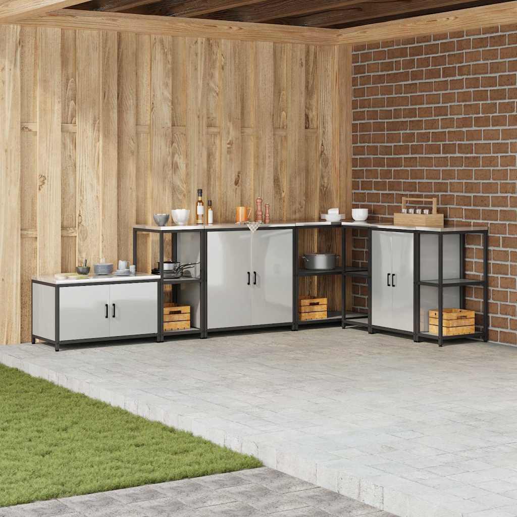 Stoccaggio in cucina Argento 60 x 50 x 92 cm Acciaio
