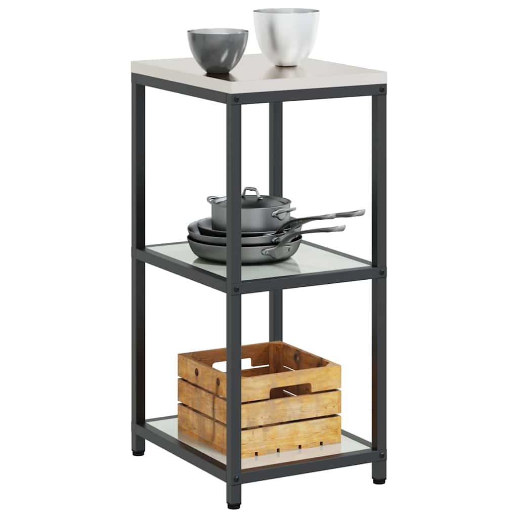 Stoccaggio in cucina Argento 60 x 50 x 92 cm Acciaio