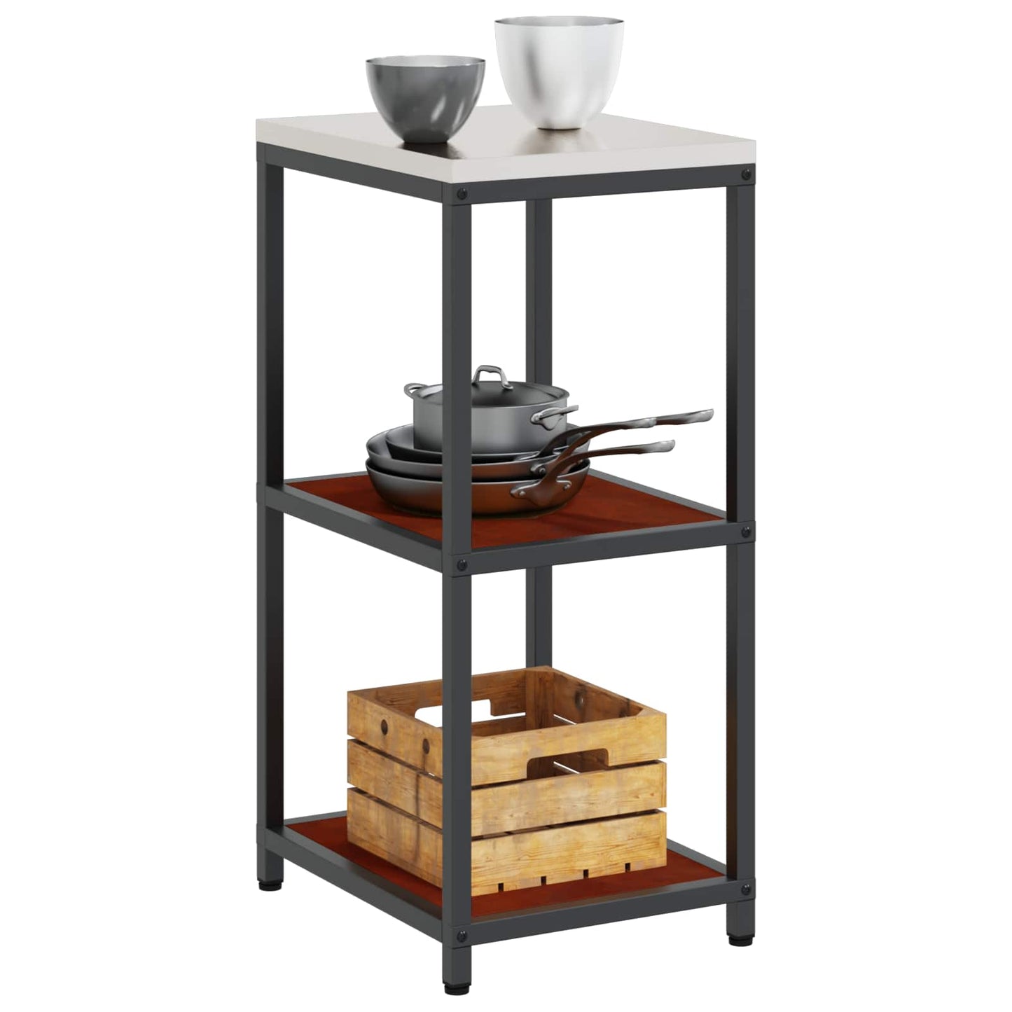 Stoccaggio in cucina Ruggine 60 x 50 x 92 cm Acciaio