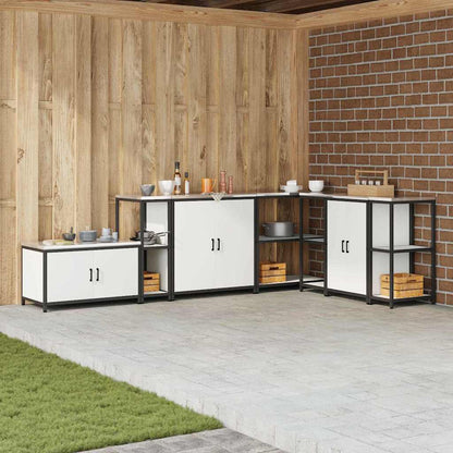 Stoccaggio in cucina Bianco 60 x 50 x 92 cm Acciaio