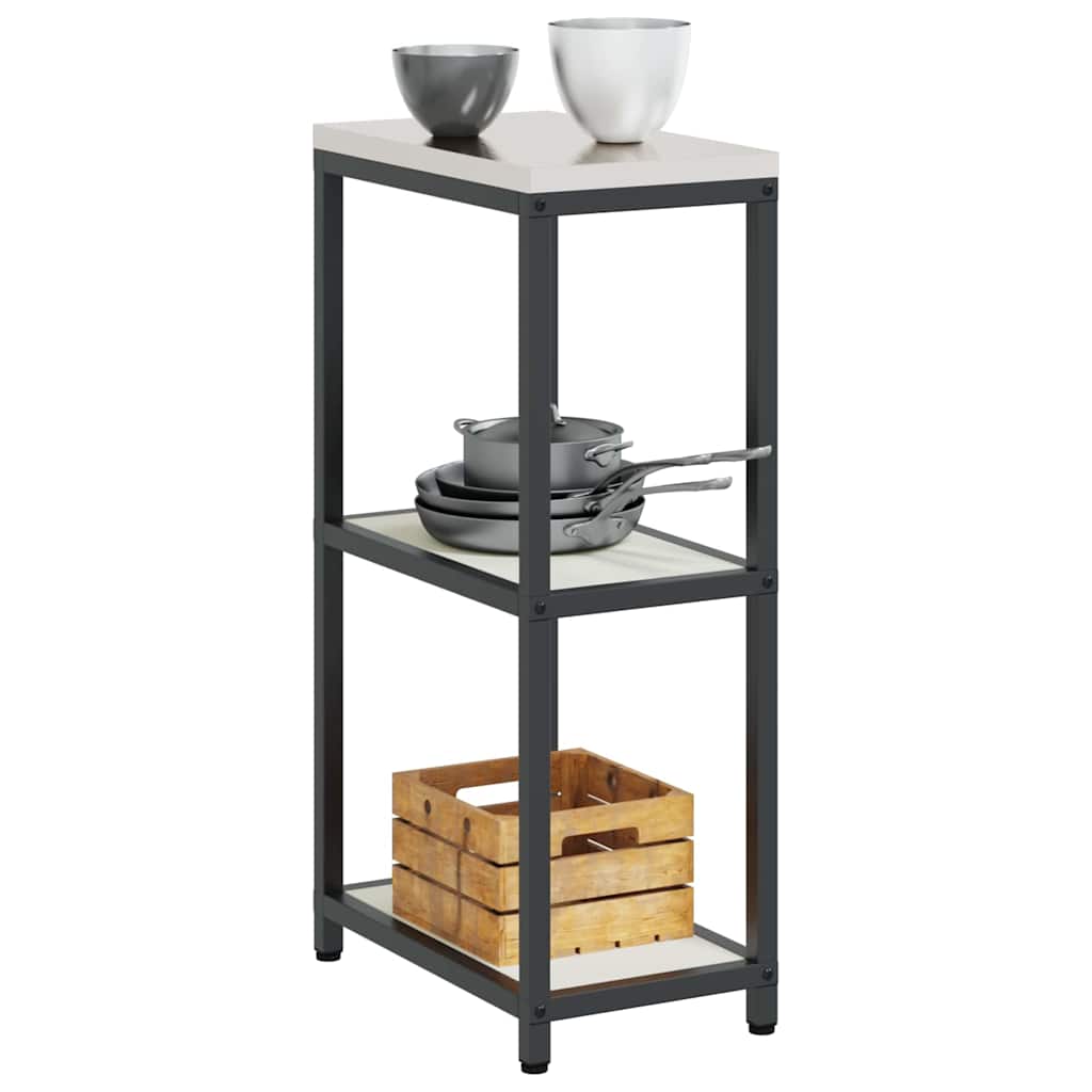 Stoccaggio in cucina Bianco 60 x 50 x 92 cm Acciaio