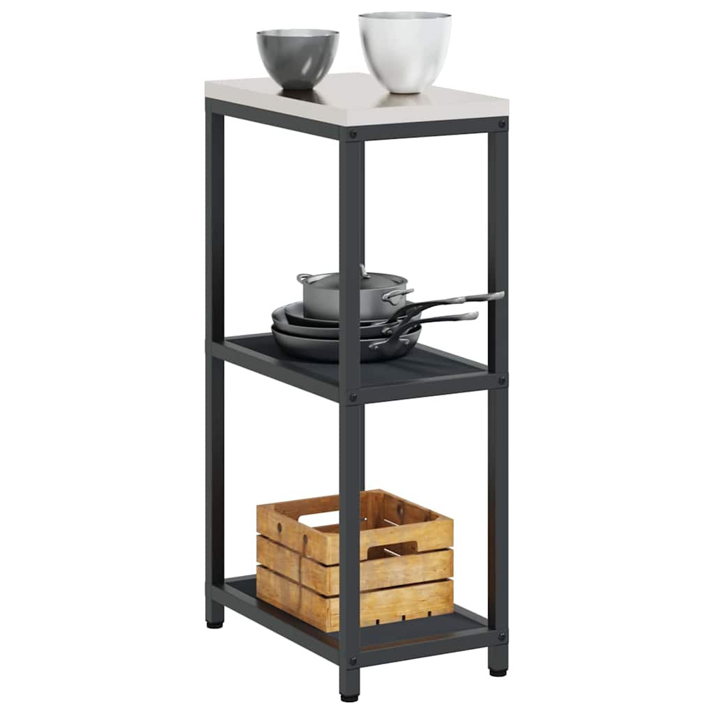 Stoccaggio in cucina Antracite 60 x 50 x 92 cm Acciaio