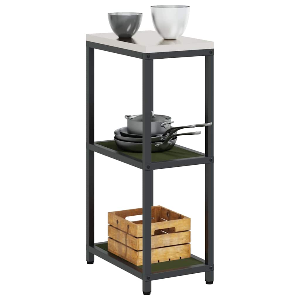 Stoccaggio in cucina Verde oliva 60 x 50 x 92 cm Acciaio