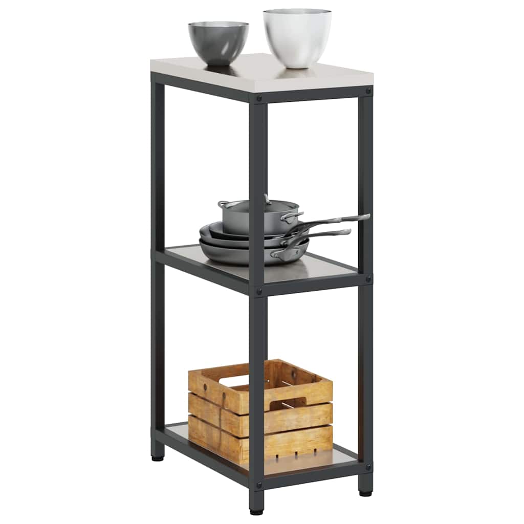 Stoccaggio in cucina Argento 60 x 50 x 92 cm Acciaio