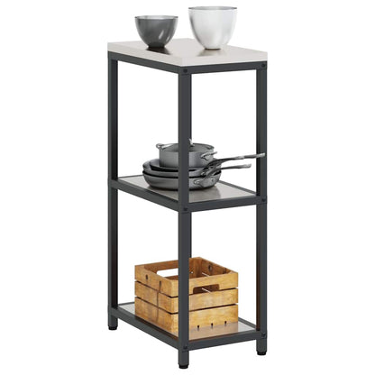 Stoccaggio in cucina Argento 60 x 50 x 92 cm Acciaio