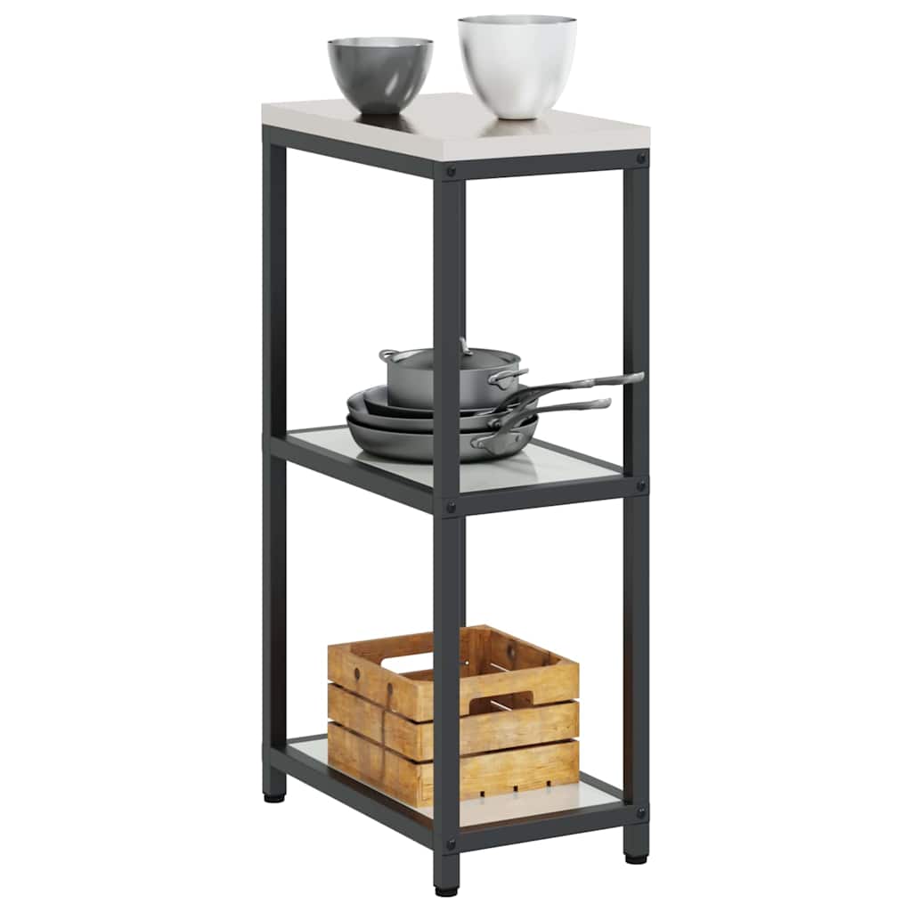 Stoccaggio in cucina Argento 60 x 50 x 92 cm Acciaio