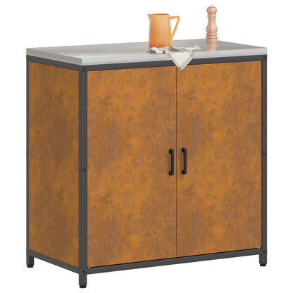 Stoccaggio in cucina con porta Ruggine 60 x 50 x 92 cm Acciaio
