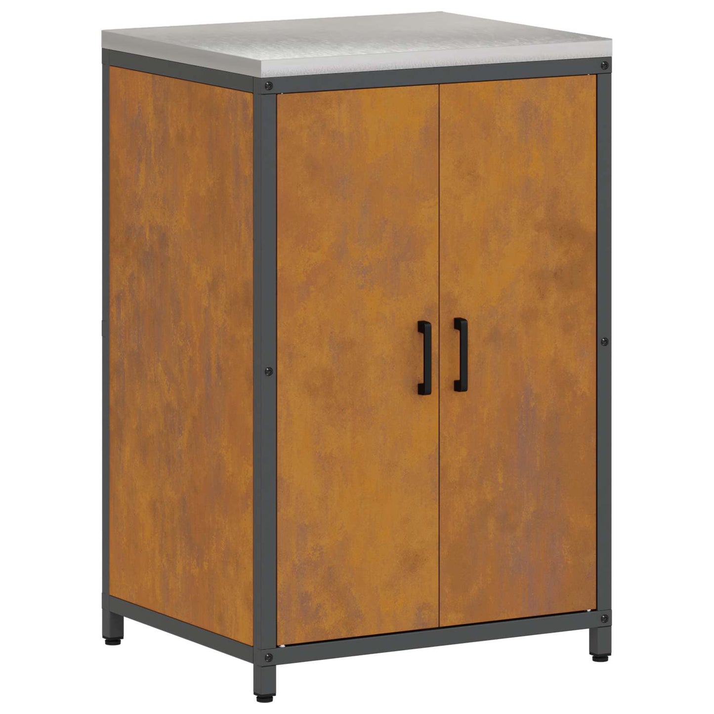 Stoccaggio in cucina con porta Ruggine 60 x 50 x 92 cm Acciaio