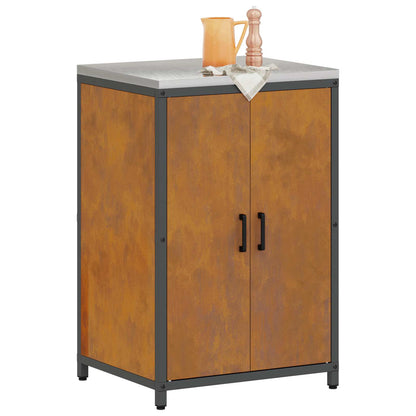 Stoccaggio in cucina con porta Ruggine 60 x 50 x 92 cm Acciaio