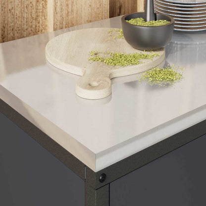 Stoccaggio in cucina Antracite 60 x 50 x 92 cm Acciaio