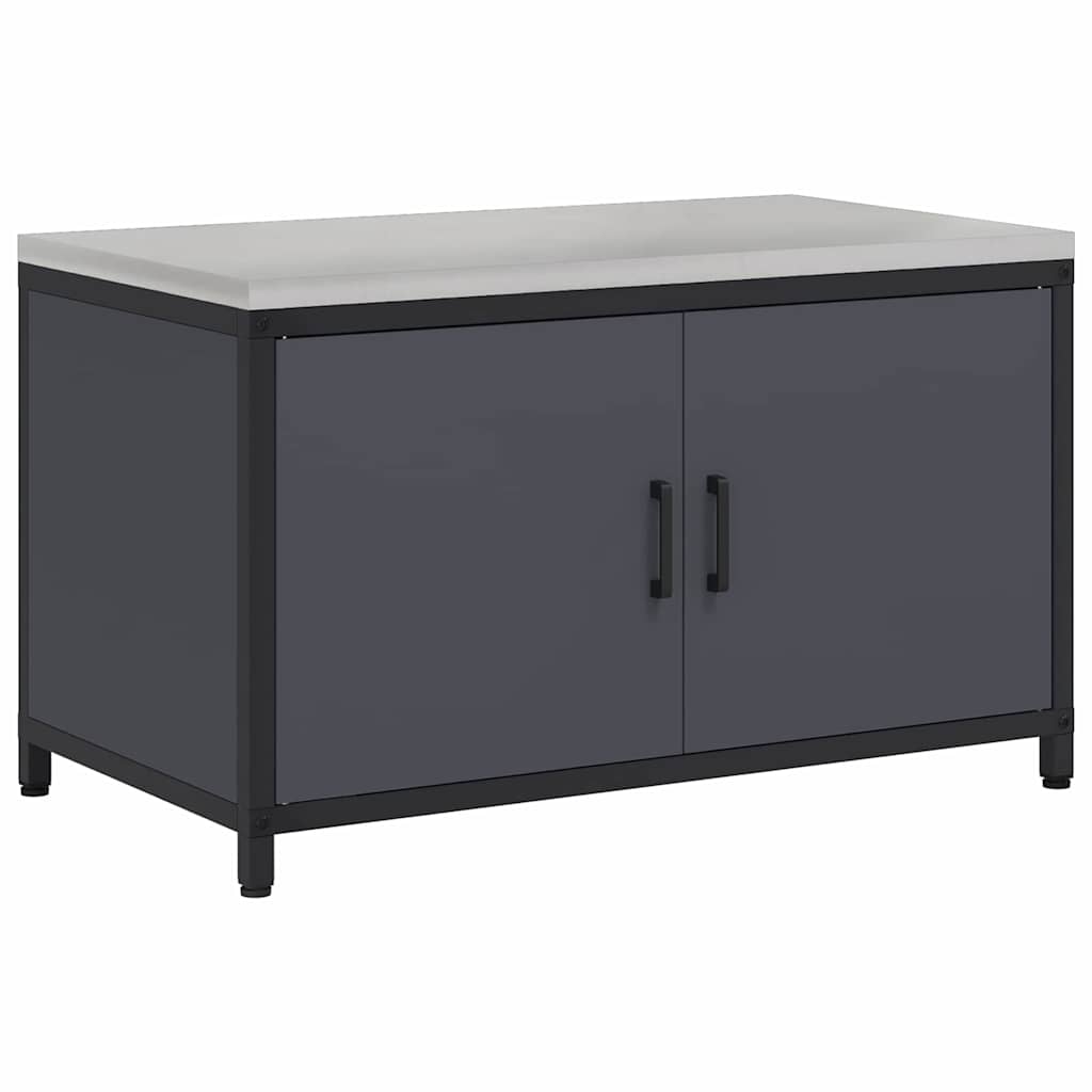 Stoccaggio in cucina Antracite 60 x 50 x 92 cm Acciaio
