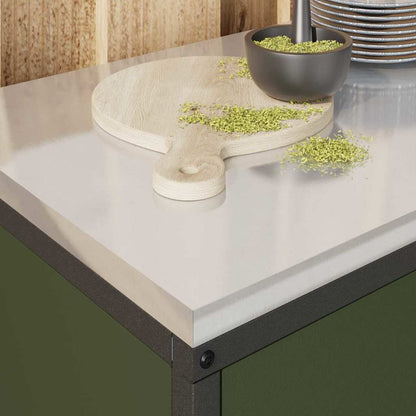 Stoccaggio in cucina Verde oliva 60 x 50 x 92 cm Acciaio