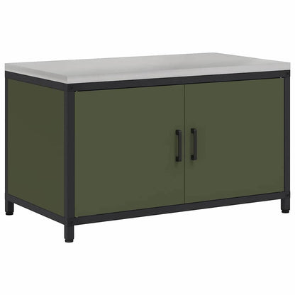 Stoccaggio in cucina Verde oliva 60 x 50 x 92 cm Acciaio
