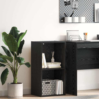 Libreria Rovere Nero 40 x 30 x 77 cm Legno multistrato