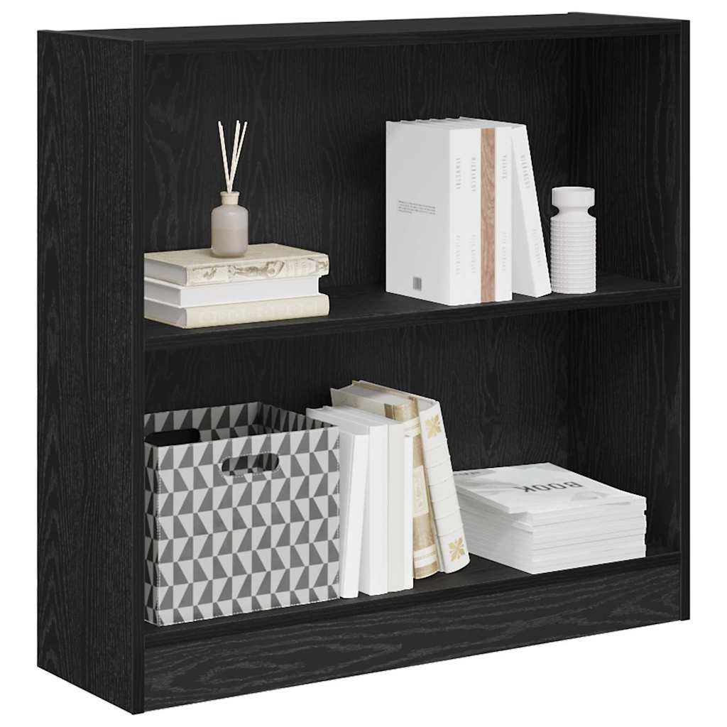 Libreria Rovere Nero 80 x 24 x 76 cm Legno multistrato