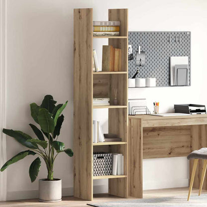 Armadio per Libri rovere artigianale 40 x 35 x 180 cm