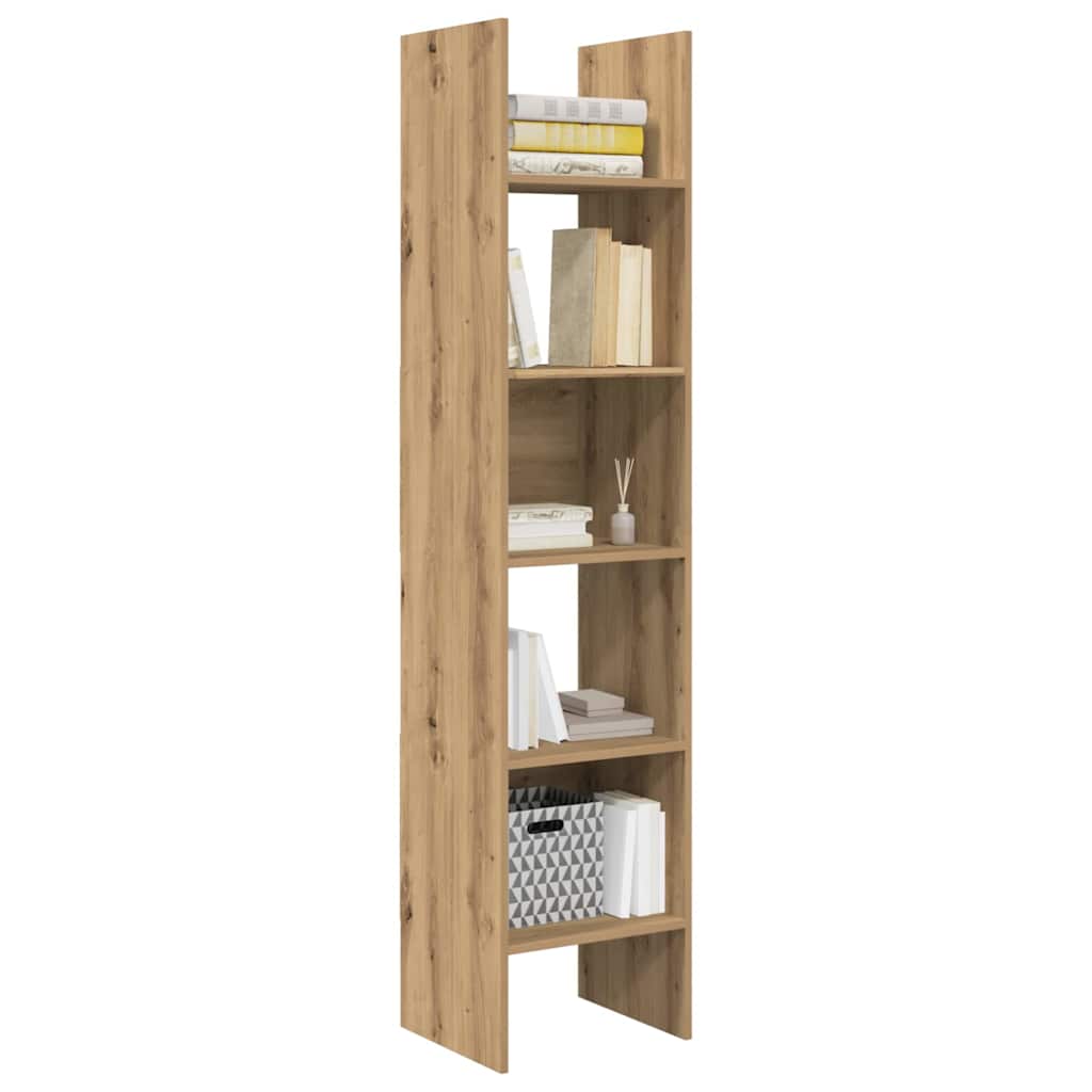 Armadio per Libri rovere artigianale 40 x 35 x 180 cm