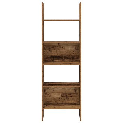 Armadio per Libri Legno vecchio 60 x 35 x 180 cm