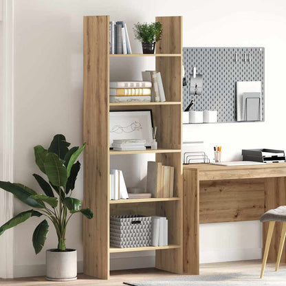 Armadio per Libri Rovere artigianale 60 x 35 x 180 cm