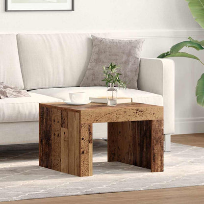 Tavolino da salotto Legno vecchio 50 x 50 x 35 cm