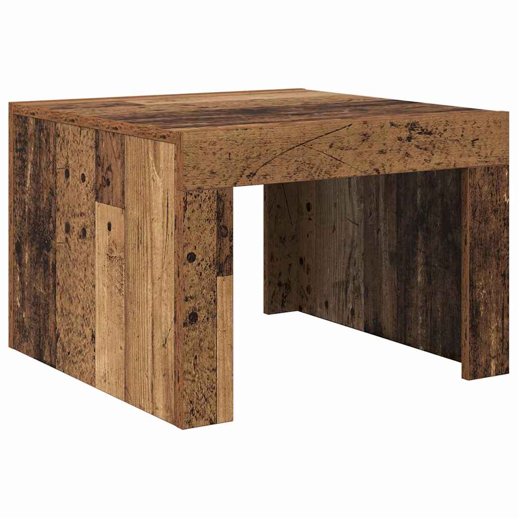 Tavolino da salotto Legno vecchio 50 x 50 x 35 cm