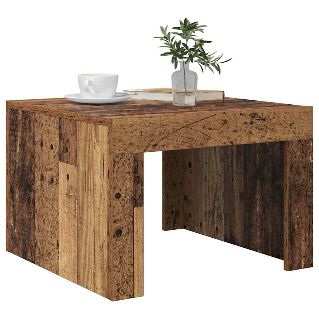 Tavolino da salotto Legno vecchio 50 x 50 x 35 cm