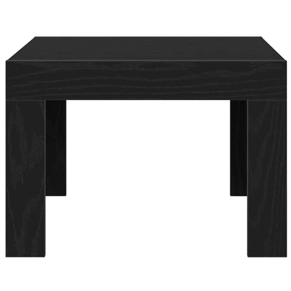 Tavolino da salotto Rovere Nero 50 x 50 x 35 cm