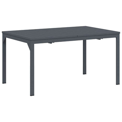 Tavolo da Pranzo da Esterno 2 pcs Antracite 210 x 90 x 73 cm