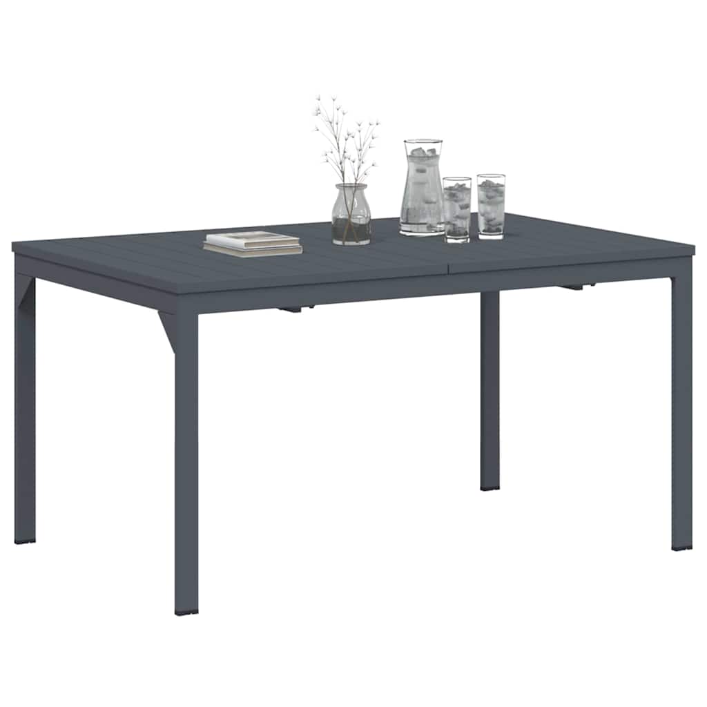 Tavolo da Pranzo da Esterno 2 pcs Antracite 210 x 90 x 73 cm