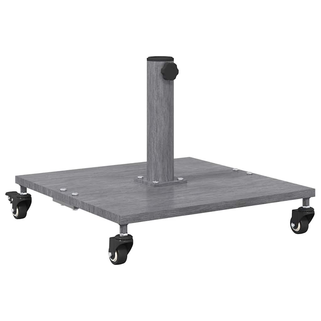 Base per ombrellone Aspetto Legno Grigio Scuro