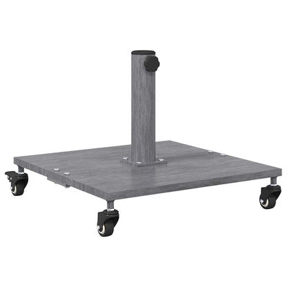 Base per ombrellone Aspetto Legno Grigio Scuro