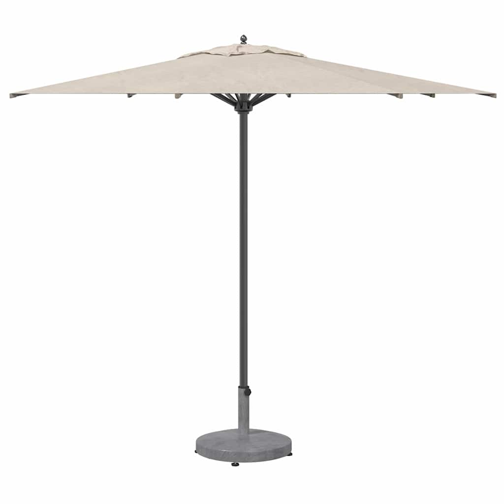 Base per ombrellone Aspetto Legno Grigio Scuro 48 x 48 x 32 cm