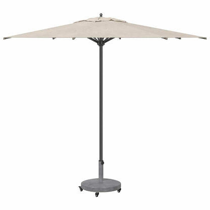 Base per ombrellone Aspetto Legno Grigio Scuro 48 x 48 x 32 cm